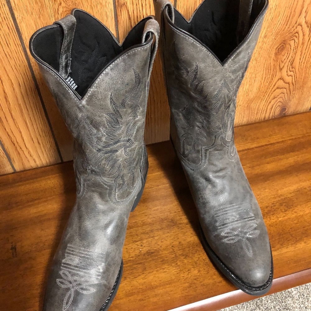 Laredo Grey Harding round toe boots #68457